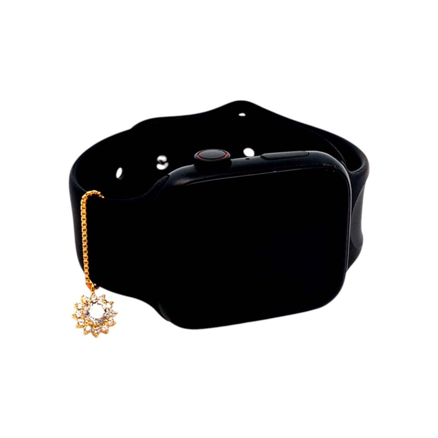 Sunflower Watch Charm (Pure Silver) - Gold