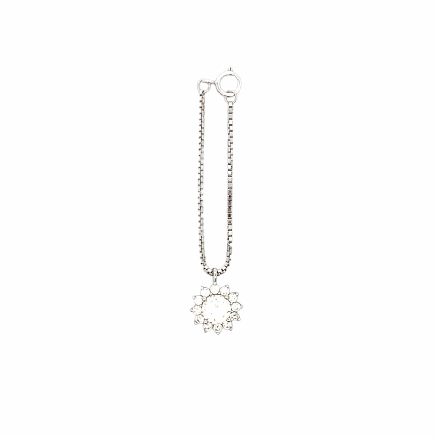 Sunflower Watch Charm (Pure Silver) - Silver