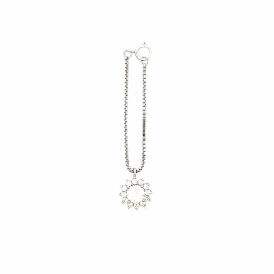 Sunflower Watch Charm (Pure Silver) - Silver