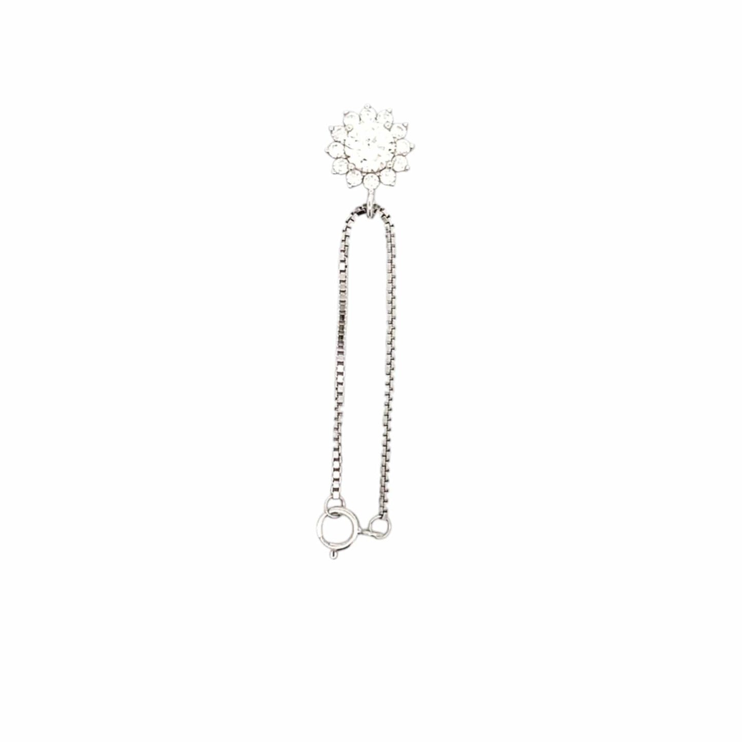 Sunflower Watch Charm (Pure Silver) - Silver