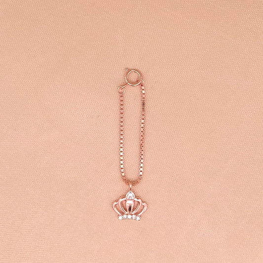 Princess Watch Charm (Pure Silver) - Rose Gold