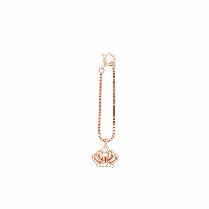 Princess Watch Charm (Pure Silver) - Rose Gold