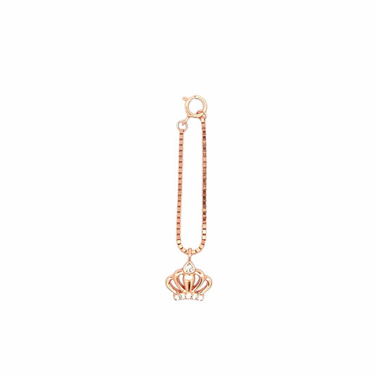 Princess Watch Charm (Pure Silver) - Rose Gold