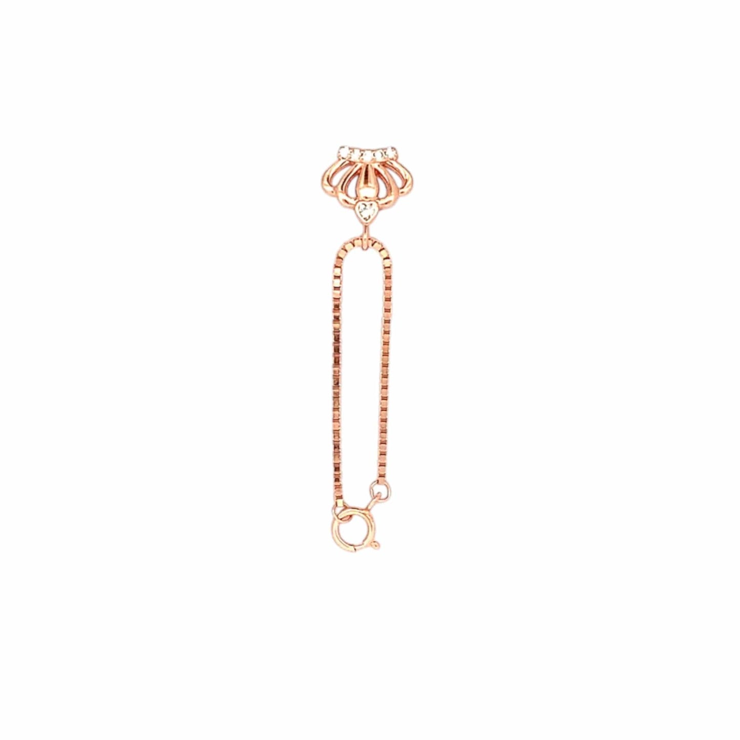 Princess Watch Charm (Pure Silver) - Rose Gold