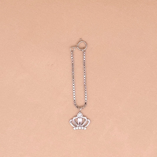 Princess Watch Charm (Pure Silver) - Silver