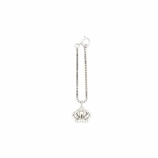 Princess Watch Charm (Pure Silver) - Silver