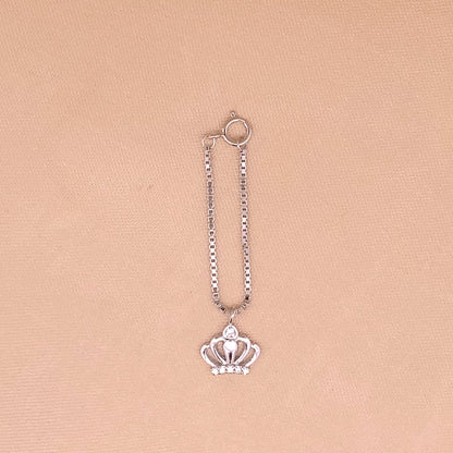 Princess Watch Charm (Pure Silver) - Silver