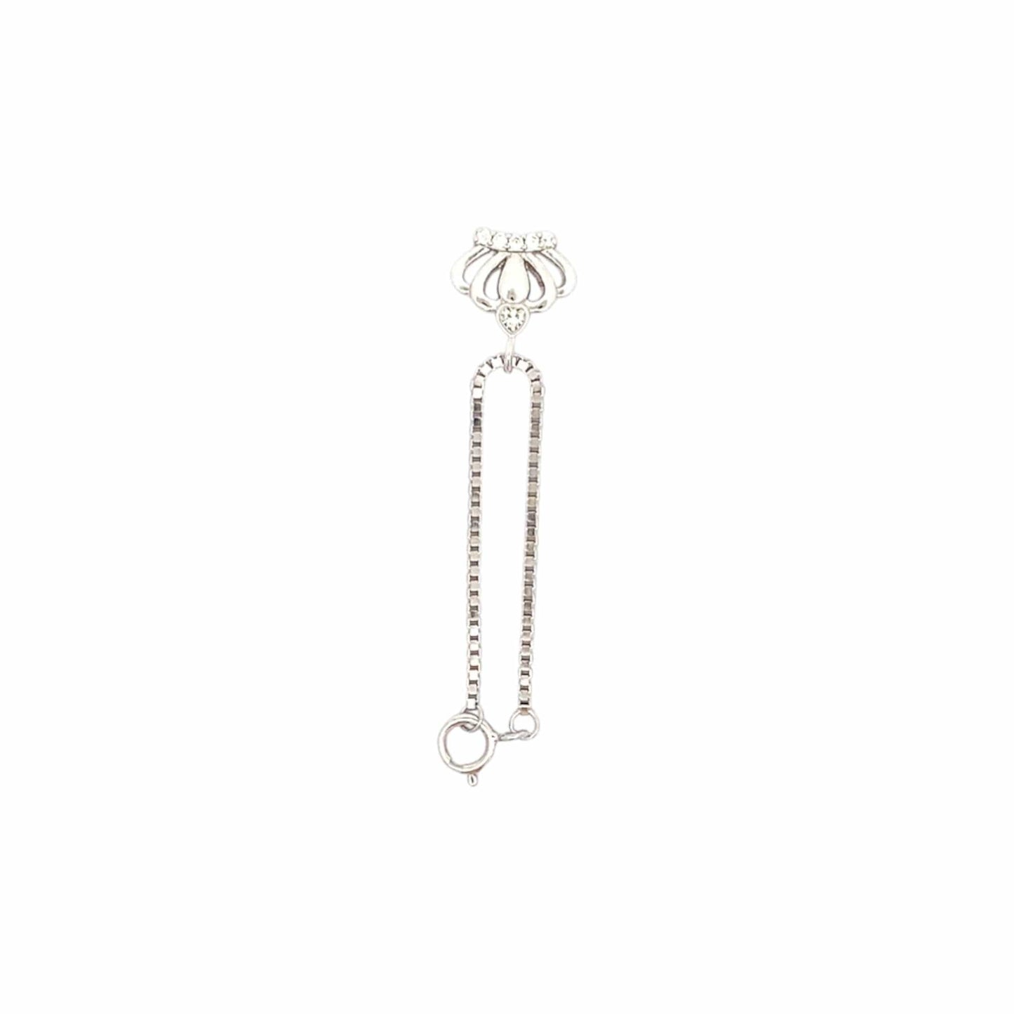 Princess Watch Charm (Pure Silver) - Silver