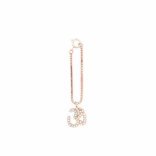 OM Watch Charm (Pure Silver) - Rose Gold