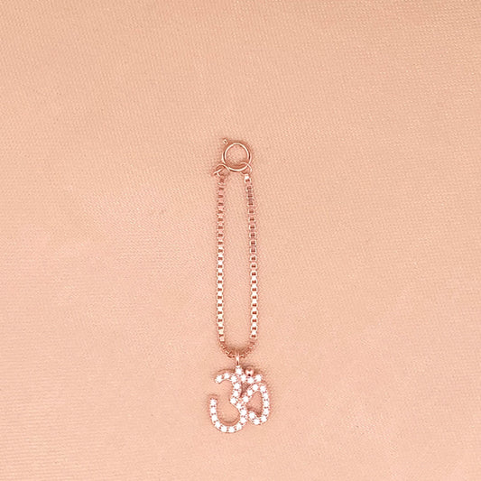 OM Watch Charm (Pure Silver) - Rose Gold