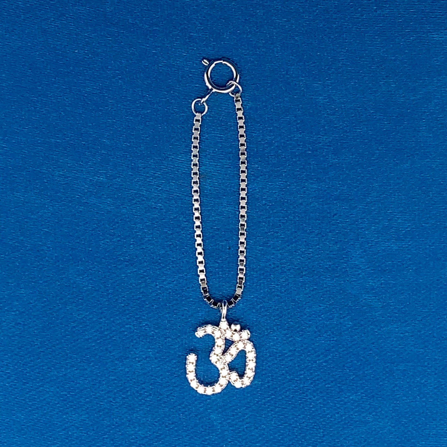 OM Watch Charm Silver