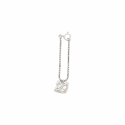 Dazzling Swan Watch Charm (Pure Silver) - Silver