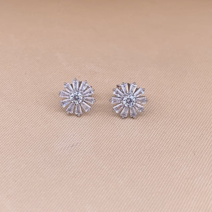Sunburst Stud Earrings