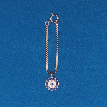 Zircon Evil Eye Watch Charm