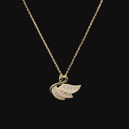 Swan Beauty Pendant Chain