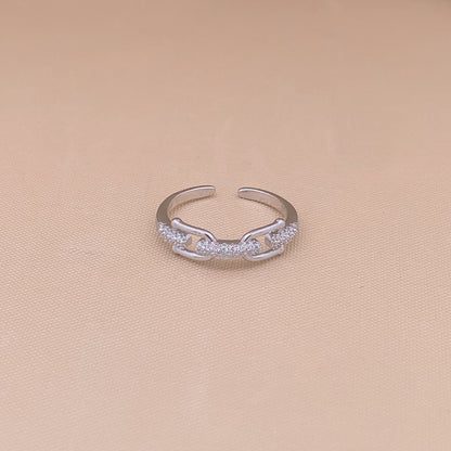 Curb Chain Adjustable Ring