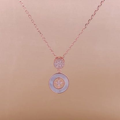 Round Northstar Pendant Chain (Pure Silver)