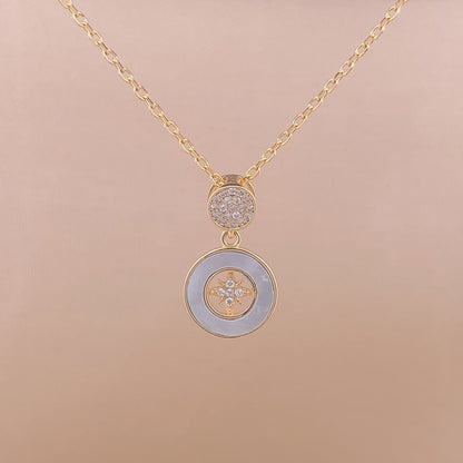 Round Northstar Pendant Chain (Pure Silver)