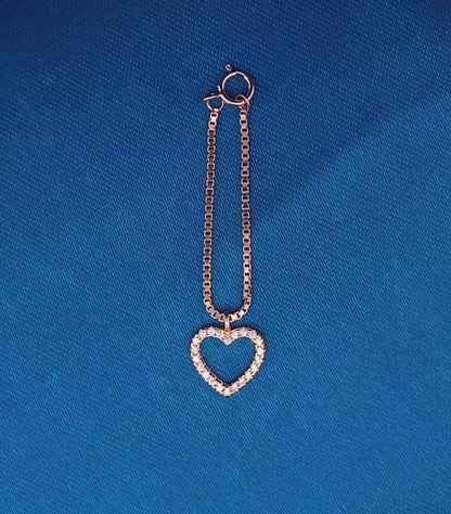 Serenity Heart Watch Charm