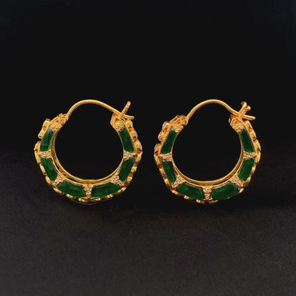 Mandala Royale Bali  (Pure Silver) - Green