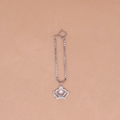 Princess Watch Charm (Pure Silver) - Silver