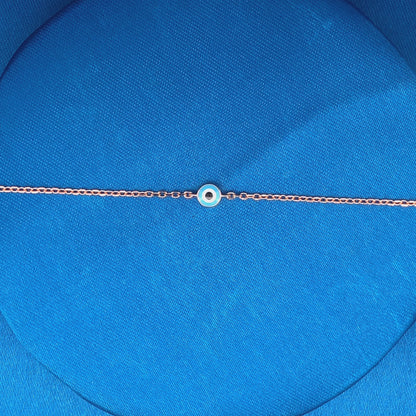 Sky Blue Evil Eye Bracelet